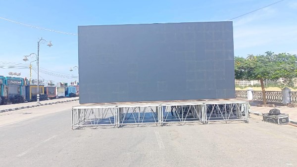 شاشات عرض احتفالية متحف المصري  شاشات عرض احتفالية متحف المصري