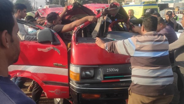 ميكروباص الحادث 