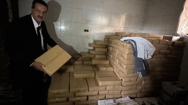 جانب من المضبوطات 