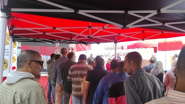 إقبال كثيف على لجان الشرقية في الساعة الأولى لفتح اللجان في انتخابات مجلس النواب