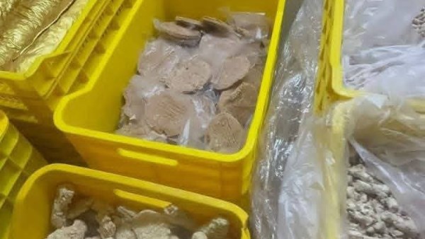 جانب من المضبوطات 