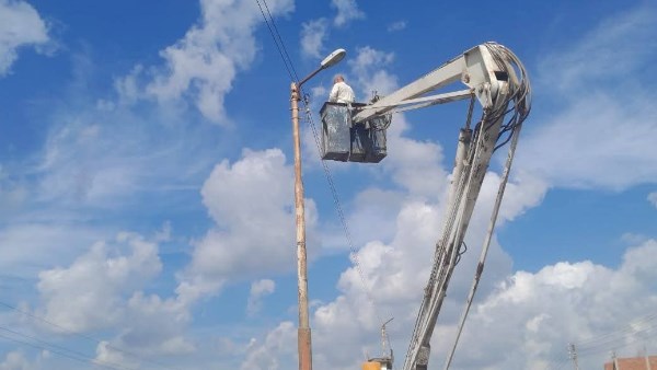 رفع كفاءة الإنارة العمومية 