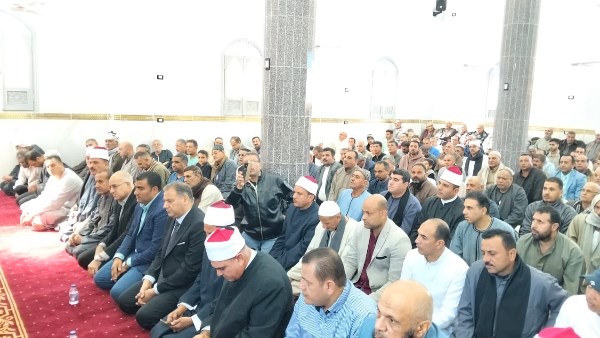 محافظ كفر الشيخ يفتتح مسجد سيد أحمد بسيدي سالم .. صور