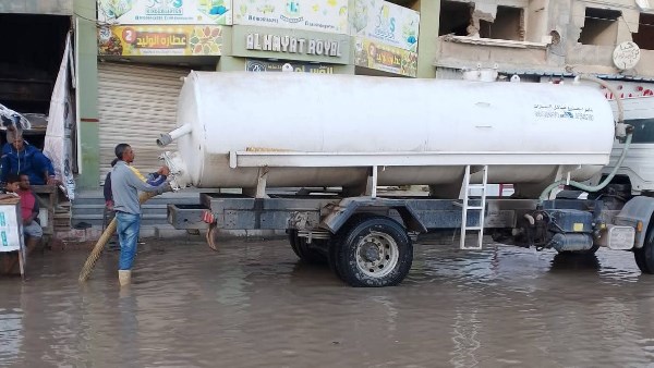 كسح مياه الأمطار 