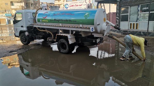 كسح مياه الأمطار 