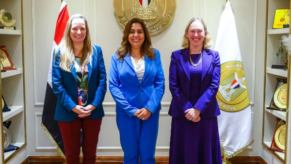 وزيرة التنمية المحلية 