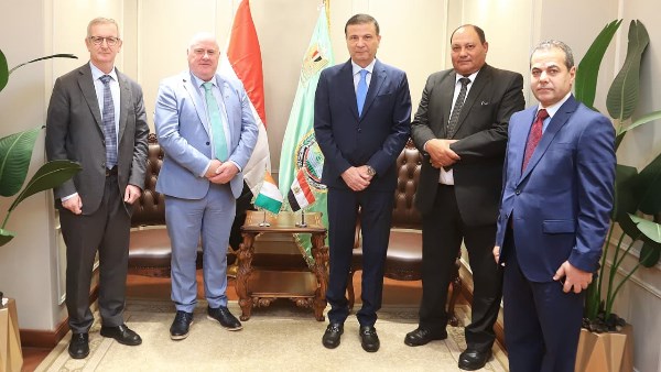 وزيرا الزراعة المصرى والإيرلندي