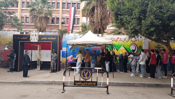 فتح لجان انتخابات مجلس النواب ٢٠٢٥ بمدرسة الشهيد حسام حمزة الابتدائية