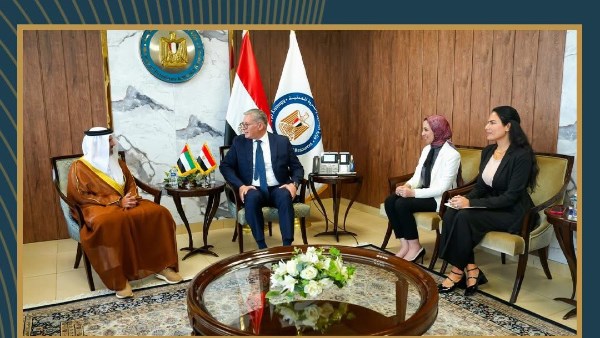 وزير البترول والثروة المعدنية يبحث مع سفير الإمارات تعزيز التعاون والشراكة في القطاع وزير البترول والثروة المعدنية يبحث مع سفير الإمارات تعزيز التعاون والشراكة في القطاع