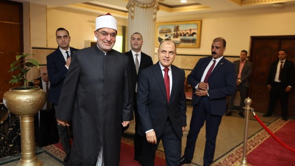 محافظ كفر الشيخ يستقبل مفتي الجمهورية