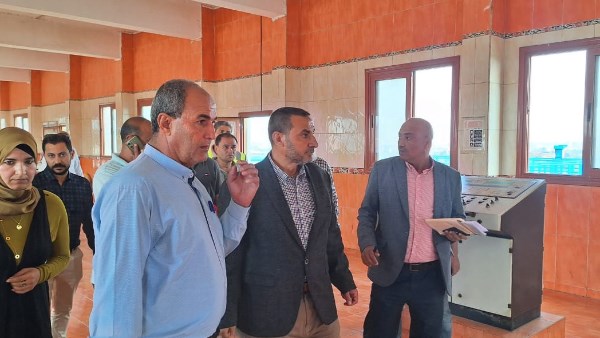 رئيس مياه الشرب بالجيزة يواصل جولاته الميدانية بتفقد محطة مياه إمبابة رئيس مياه الشرب بالجيزة يواصل جولاته الميدانية بتفقد محطة مياه إمبابة
