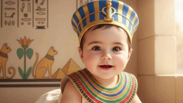 محاكاة الزي الفرعوني  محاكاة الزي الفرعوني