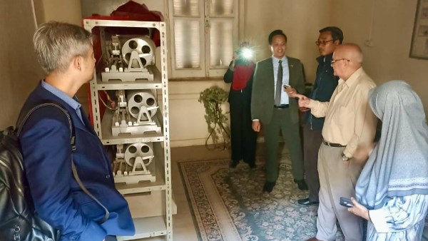 جانب من الزيارة 