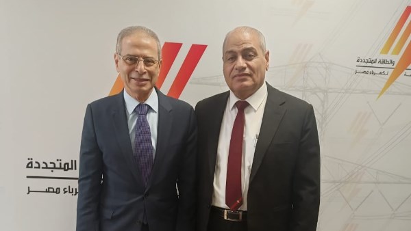 المهندس جابر دسوقى والمهندس حسن البيلي 