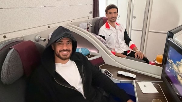 ثنائي الزمالك في الطريق إلى الدوحة استعداداً للمشاركة بـ كأس العرب