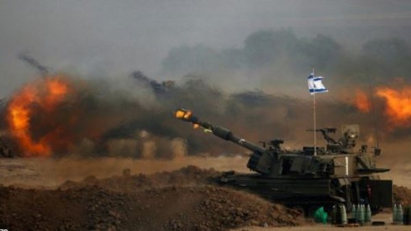 قصف مدفعي إسرائيلي