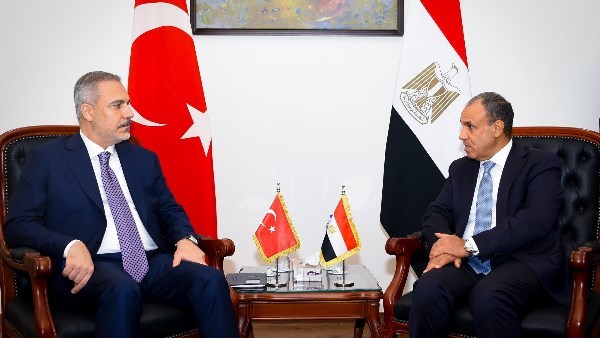 وزيرا خارجية مصر وتركيا 