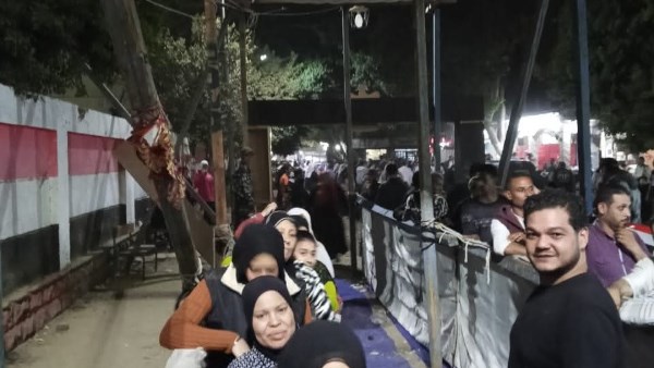 جانب من الناخبين في الزاوية الحمراء والشرابية 