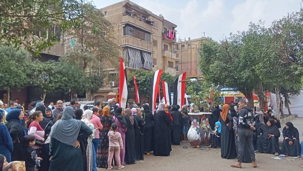 بعلم مصر.. نساء الشرابية والزاوية الحمراء يتصدرن المشهد الإنتخابي