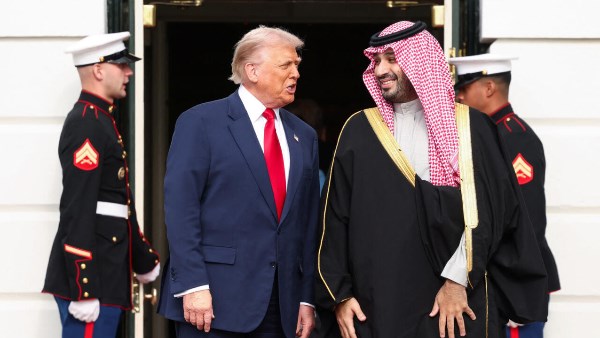 ولي العهد السعودي والرئيس الأمريكي  