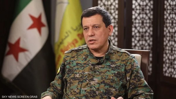 مظلوم عبدي قائد قوات سوريا الديمقراطية