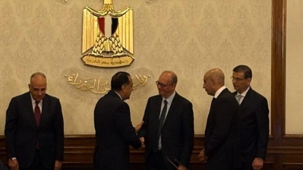 وزير التعليم الايطالي يلتقي رئيس الوزرائ ونظيره المصري 