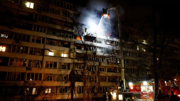 هجمات بمسيّرات وصواريخ روسية على كييف