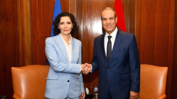 وزير الخارجية يلتقى مع مفوضة الاتحاد الاوروبى لإدارة الأزمات 