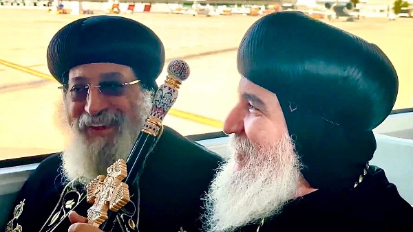 البابا تواضروس والأنبا غبريال