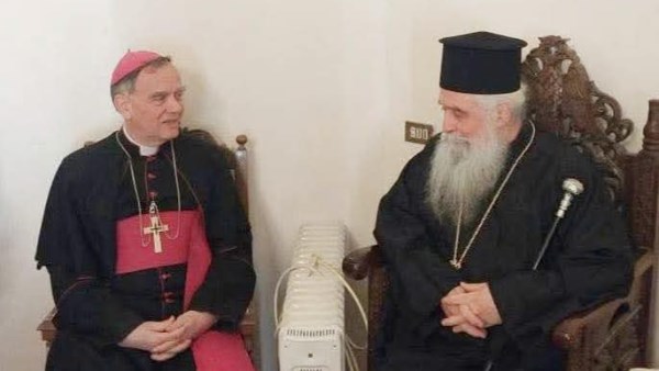 رئيس الأساقفة نيقولاس هنري ورئيس أساقفة سيناء