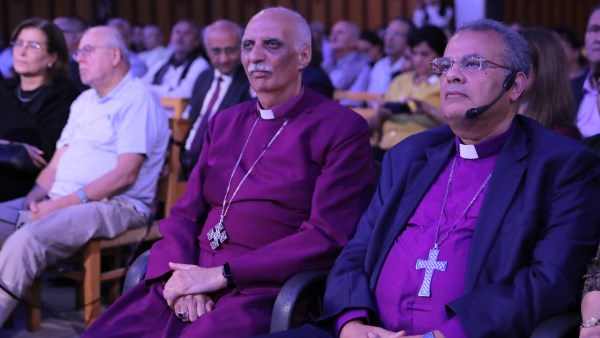 القس أندريه زكي والدكتور سامي فوزي 