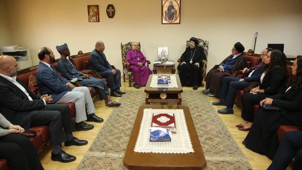 بتكليف من البابا.. الأنبا إرميا يستقبل أعضاء اللجنة التوجيهية لشبكة مراكز العلاقات المسيحية – الإسلامية بتكليف من البابا.. الأنبا إرميا يستقبل أعضاء اللجنة التوجيهية لشبكة مراكز العلاقات المسيحية – الإسلامية