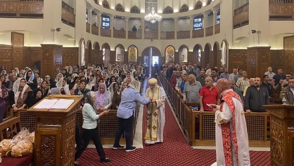 لقاء روحي مميز يجمع أساقفة المهجر بكنيسة مارجرجس لقاء روحي مميز يجمع أساقفة المهجر بكنيسة مارجرجس