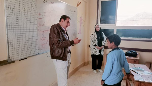 مدير مديرية التربية والتعليم في زيارتها لمدارس أبورديس 