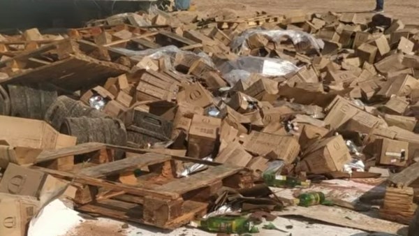 الحادث على طريق شرم الشيخ 