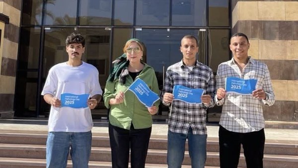 الطلاب الفائزين فى المسابقة الدولية 