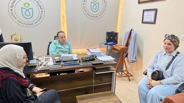 ايمن رخا مدير الرعاية الصحية بجنوب سيناء 