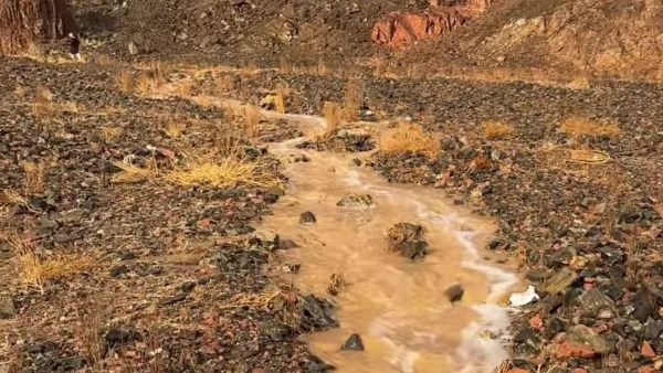 امطار فى جنوب سيناء 