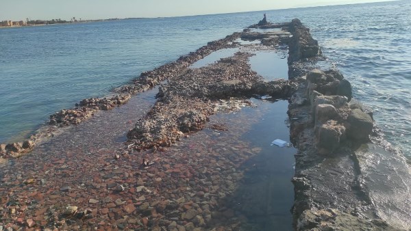 ظاهرة المد علي لسان البحر و شواطئ طور سيناء 