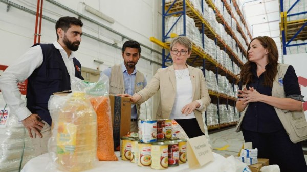 وزيرة الخارجية البريطانية تنتقد الاحتلال