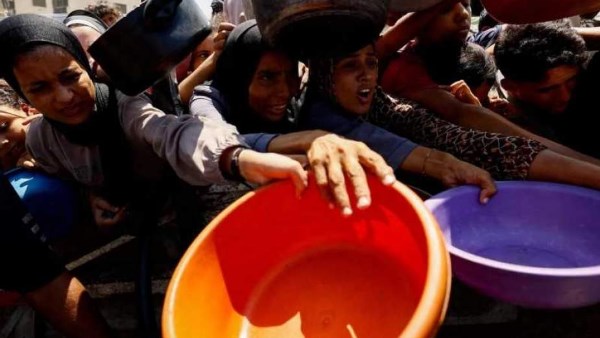 جوع وإبادة في غزة 