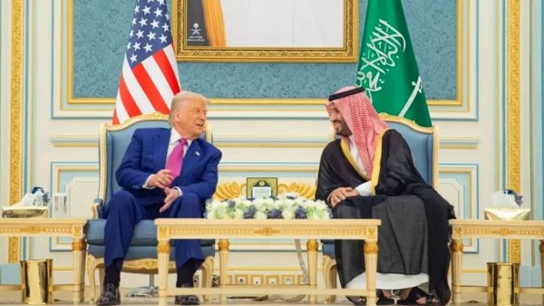 ولي العهد السعودي الأمير محمد بن سلمان وترامب
