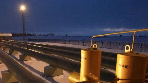 خطوط أنابيب في كورسك الروسية