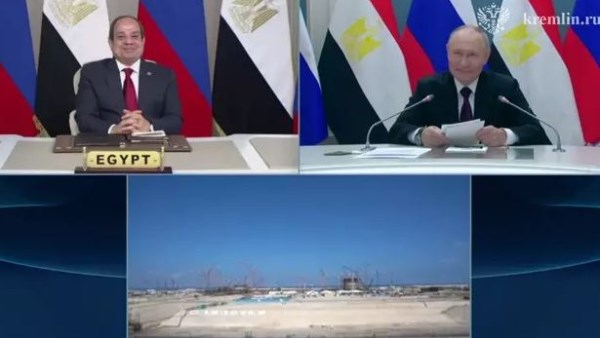 الرئيس السيسي وبوتين