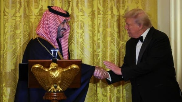 ولي العهد الأمير محمد بن سلمان وترامب 