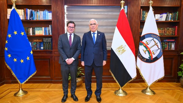 النائب العام يستقبل رئيس وكالة «اليوروجست