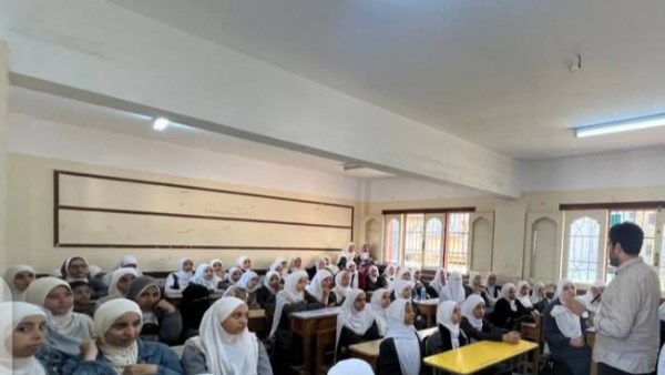 تنفيذ ندوات بأحد مدارس مركز طنطا حول المحميات الطبيعية 
