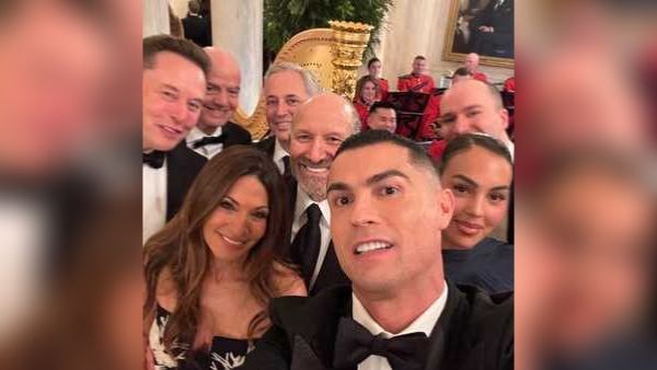 رونالدو في البيت الأبيض 