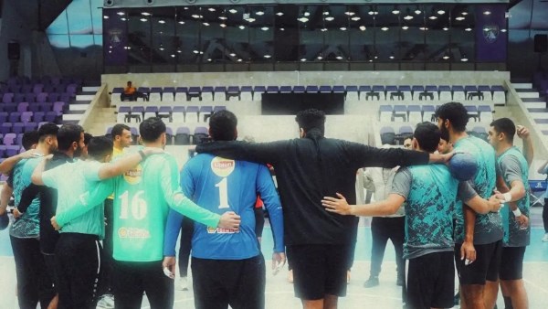 الفريق الأول لكرة اليد رجال بالنادي الأهلي