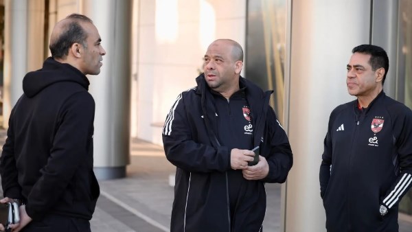 بعثة الأهلي تتحرك إلى ملعب مولاي الحسن لمواجهة الجيش الملكي بعثة الأهلي تتحرك إلى ملعب مولاي الحسن لمواجهة الجيش الملكي